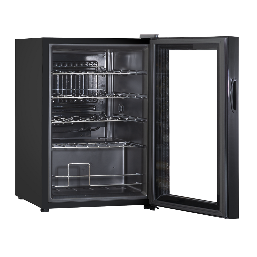 Baridi Wine Cooler Fridge, 20 Bottle, Black (DH8) (Factory Refurbished A)