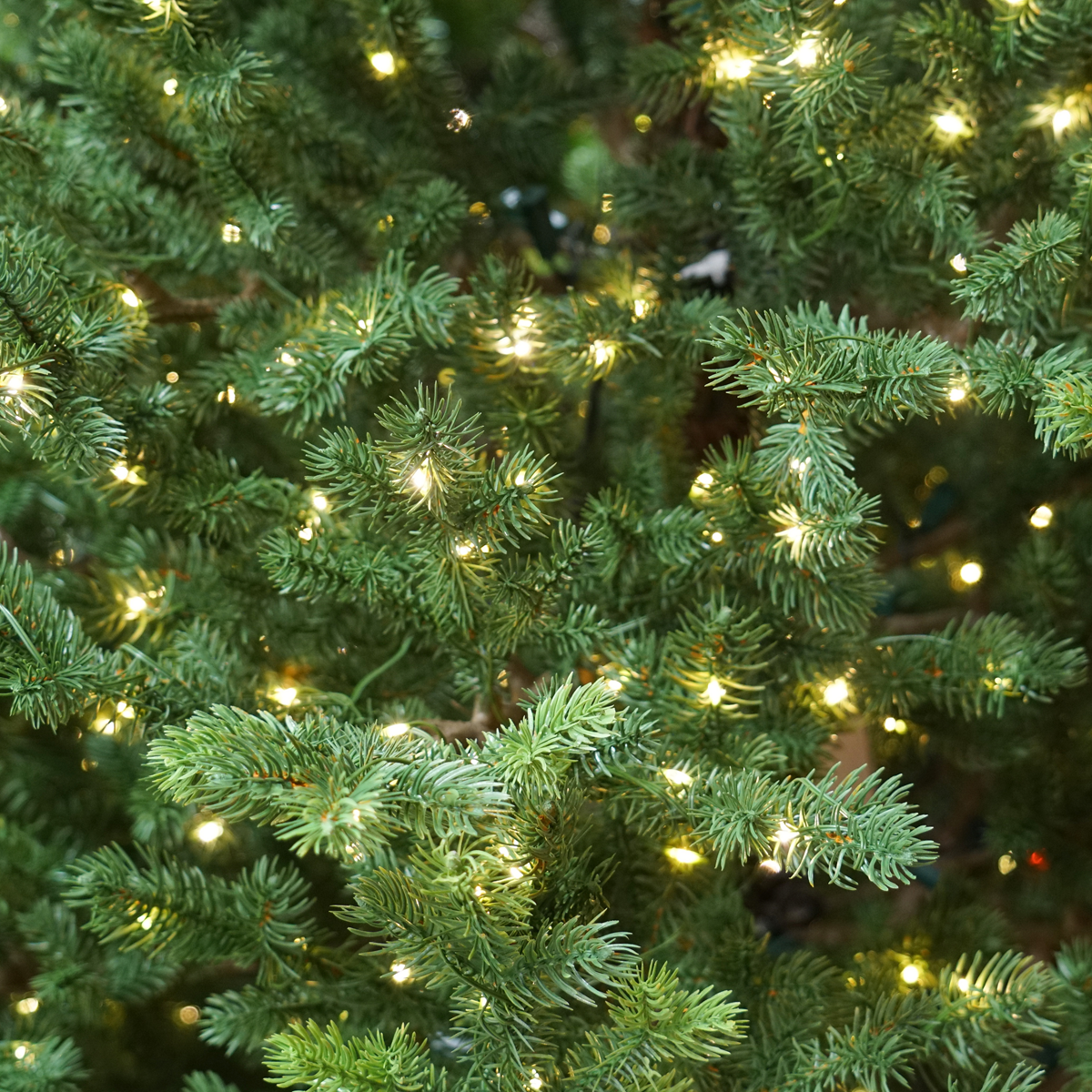 Dellonda Pre-Lit Hinged Christmas Tree with 350 LED Lights, 7ft/210cm (DH82)