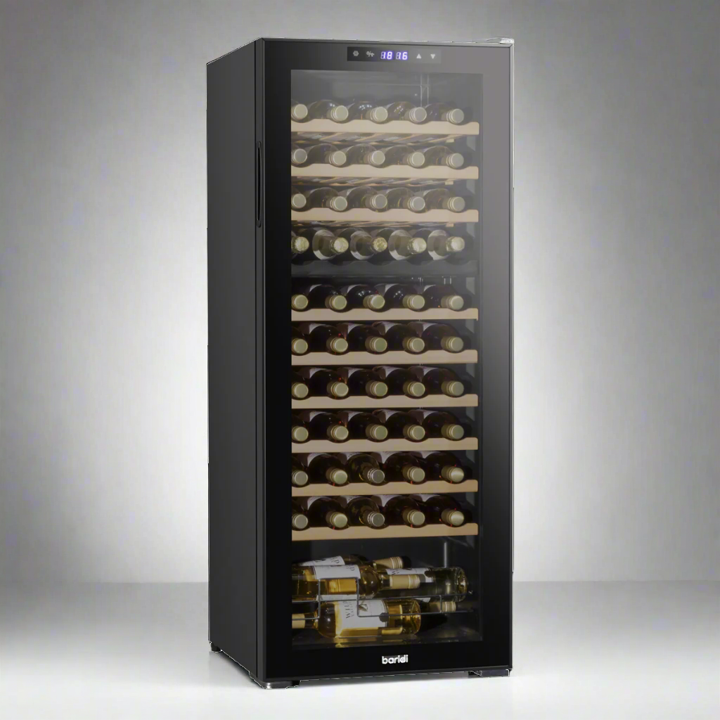 Baridi 55 Bottle Dual Zone Wine Fridge & Cooler