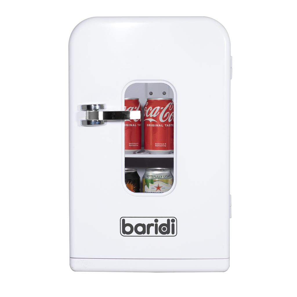 Baridi Mini Fridge/Warmer, 15L Capacity, White (DH94) (Factory Refurbished B)