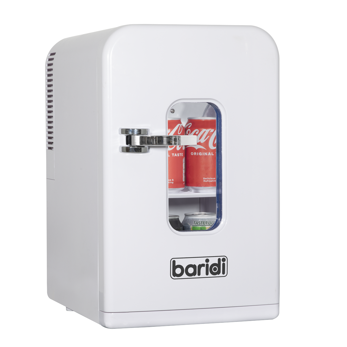 Baridi Mini Fridge/Warmer, 15L Capacity, White (DH94) (Factory Refurbished B)