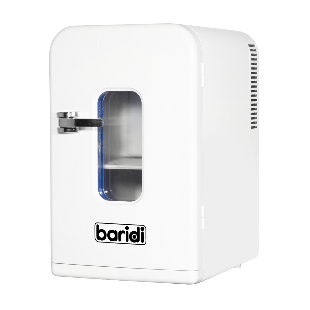 Baridi Mini Fridge/Warmer, 15L Capacity, White (DH94) (Factory Refurbished B)