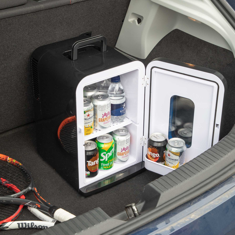 Baridi DH95 Portable Food, Drinks Mini Cooler Fridge and Warmer, 15 Litre Capacity, Black