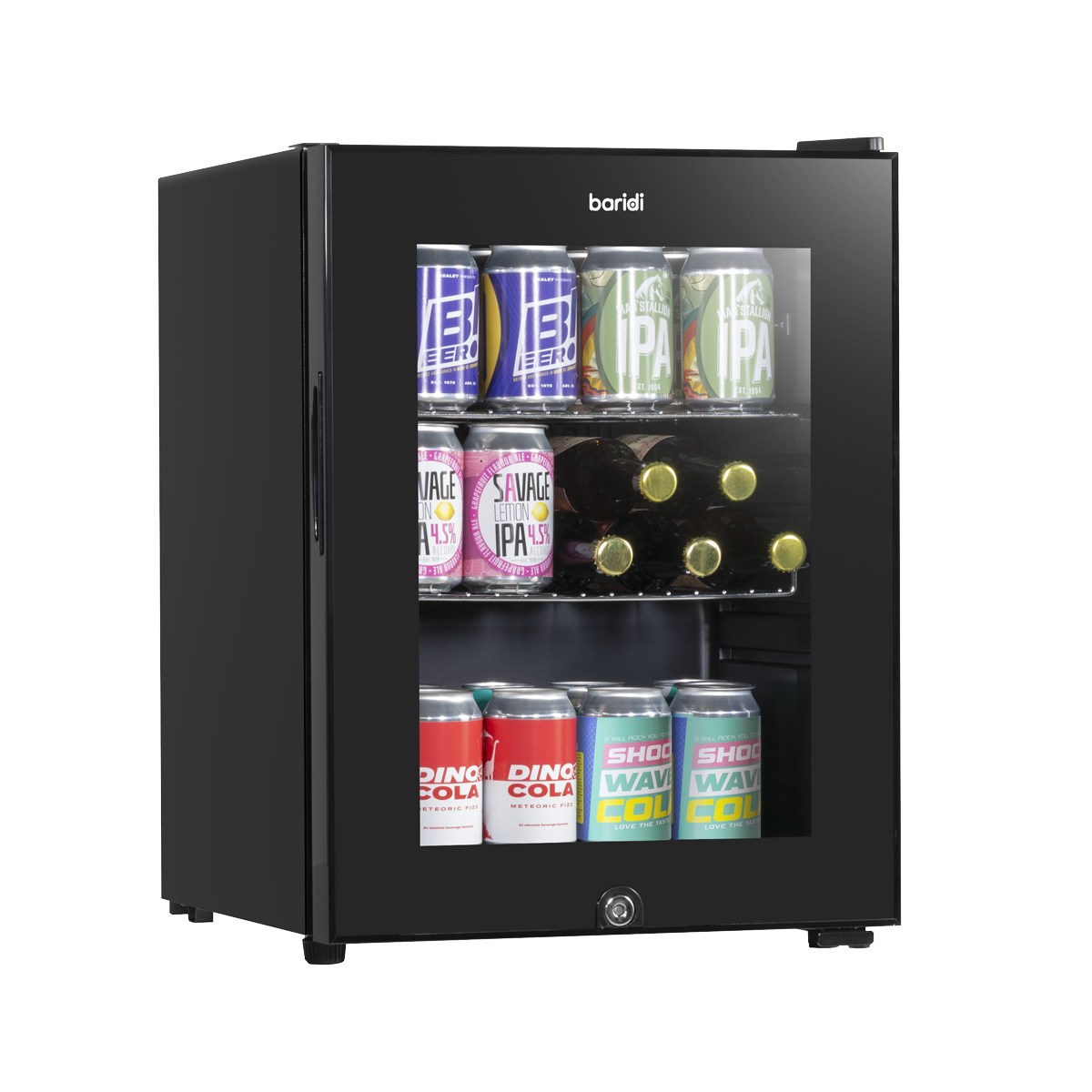 Baridi Mini Drinks Fridge 40L Capacity