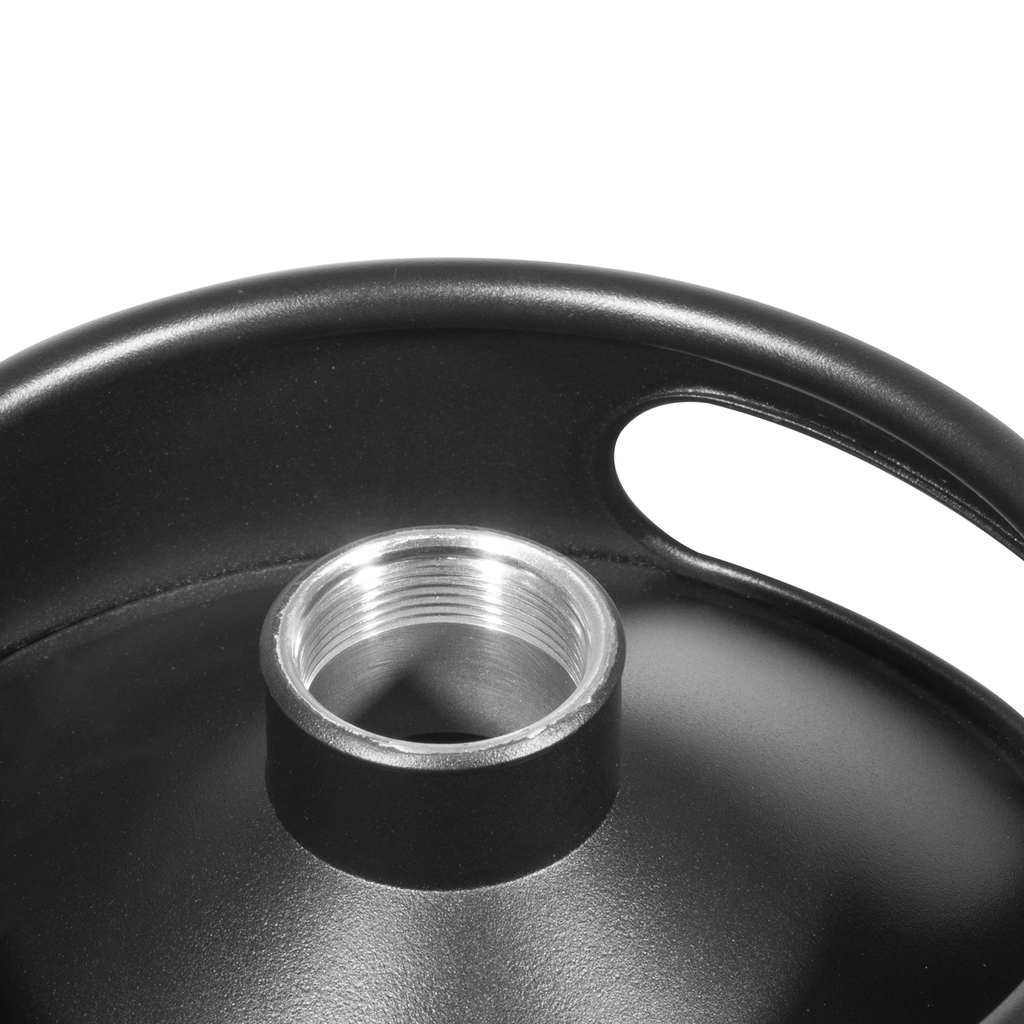 Baridi Stainless Steel Growler Keg, 2L Capacity, Black (DH99) (Factory Refurbished A)