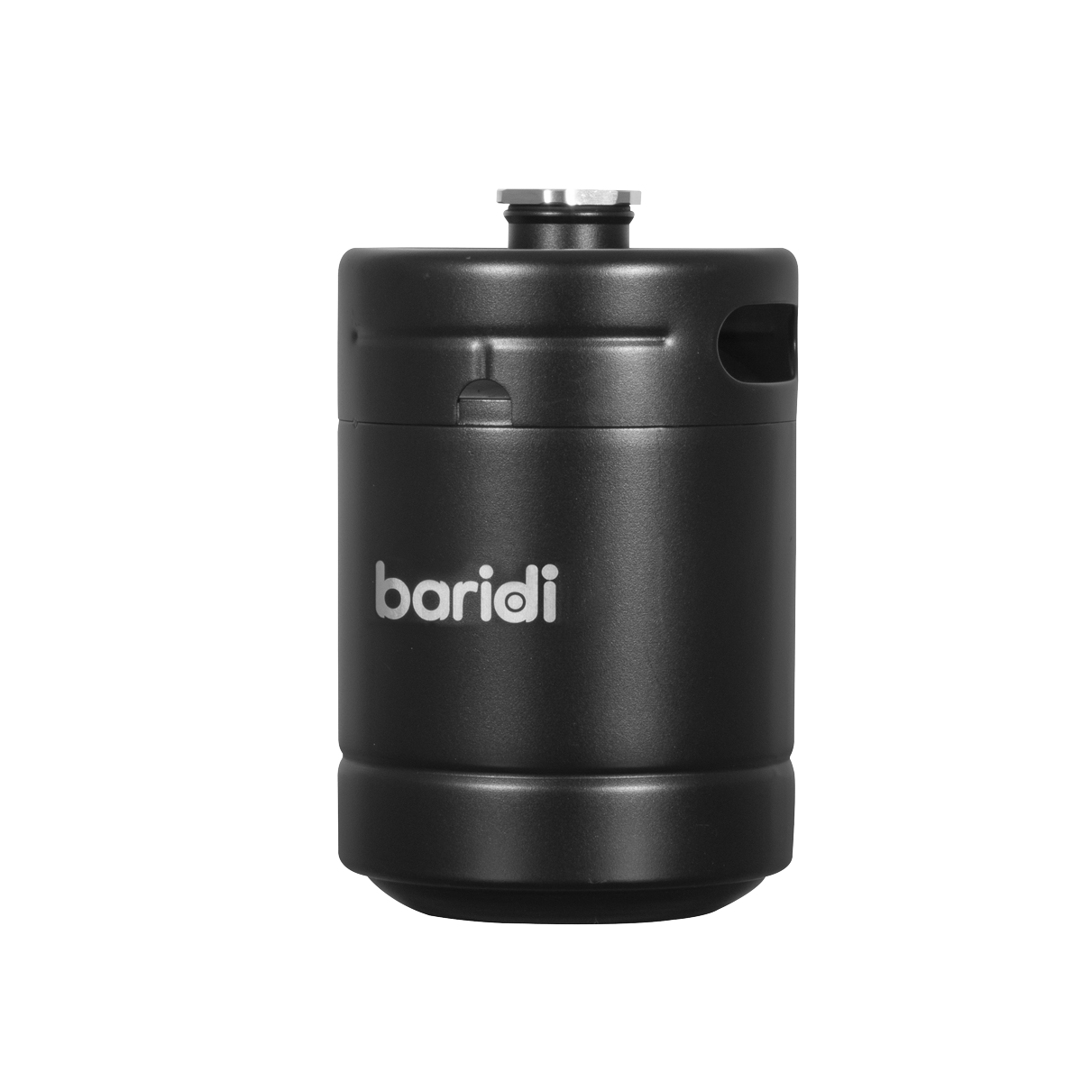 Baridi Stainless Steel Growler Keg, 2L Capacity, Black (DH99) (Factory Refurbished A)