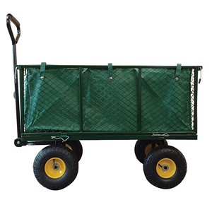 DJM Direct DJM1845 Heavy Duty Garden Outdoor Wheelbarrow Portable Storage Cart Trolley 300kg