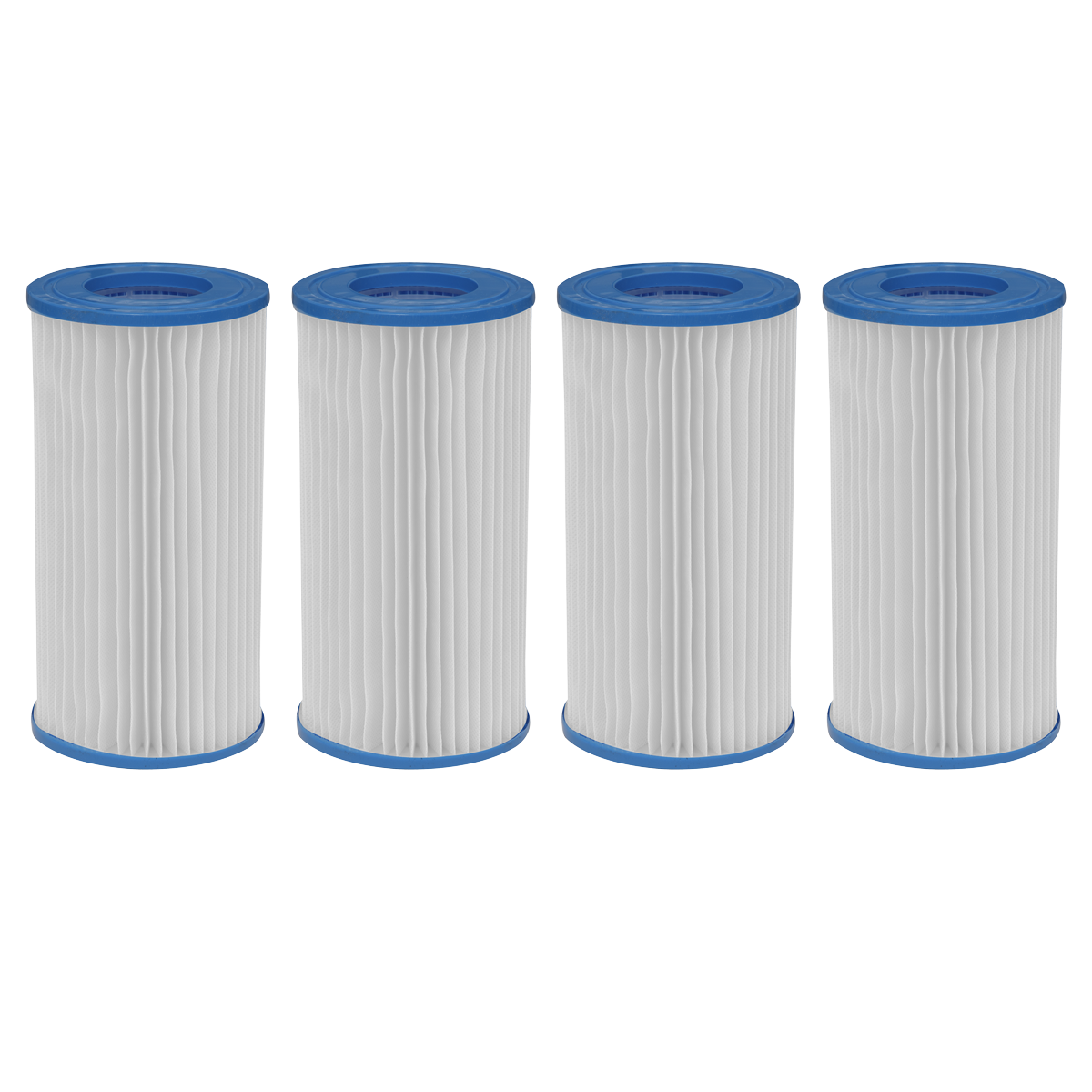 Dellonda Swimming Pool Filter Cartridge, Ø106 x 203mm, Pack of 4 (DL113)