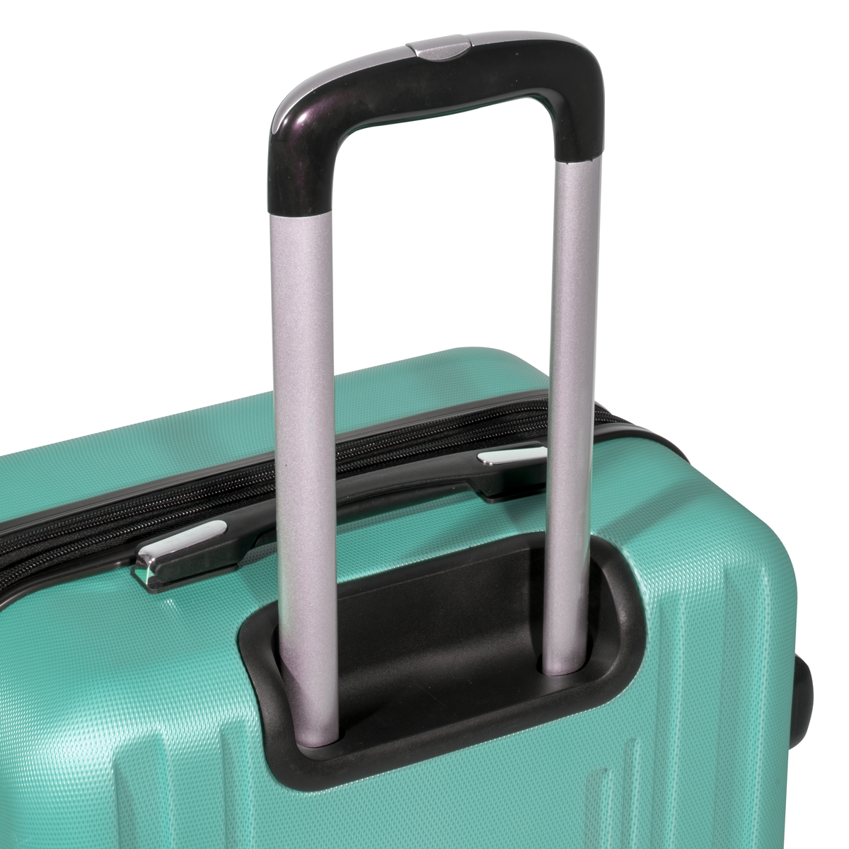Dellonda Lightweight ABS Luggage Set with TSA Lock, 3-Piece, Teal (DL126)