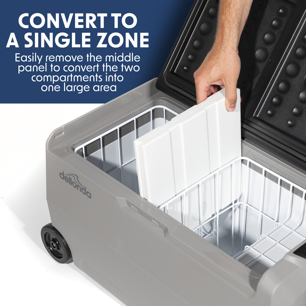 Dellonda Portable Fridge Freezer/Cool Box, 36L, 12/24V (DL13)