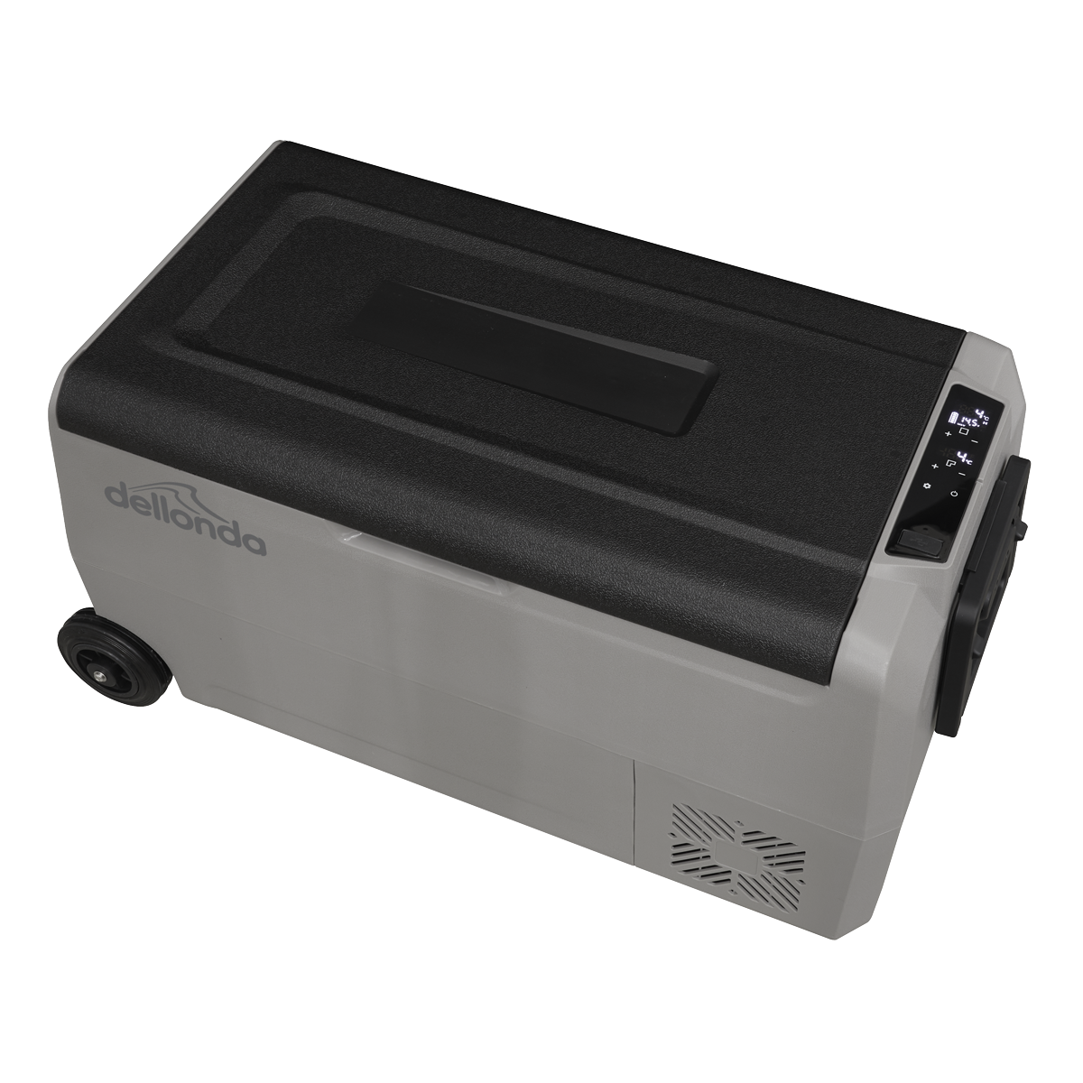 Dellonda Portable Fridge Freezer/Cool Box with LED Display & AC/DC 230V Adaptor 36L