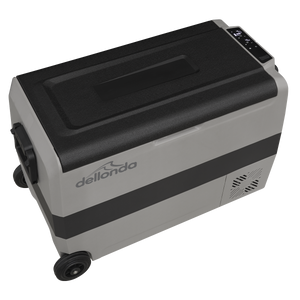 Dellonda Portable Fridge Freezer/Cool Box with LED Display & AC/DC 230V Adaptor 50L
