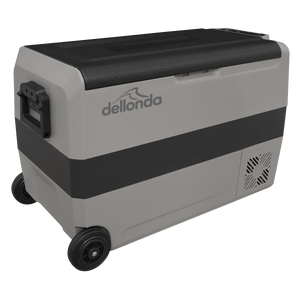 Dellonda Portable Fridge Freezer/Cool Box with LED Display & AC/DC 230V Adaptor 50L