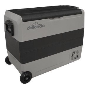 Dellonda Portable Fridge Freezer/Cool Box with LED Display & AC/DC 230V Adaptor 60L