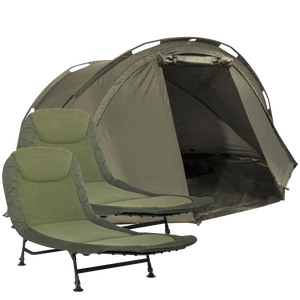 Dellonda 2-Person Bivvy Tent & Bedchair Set