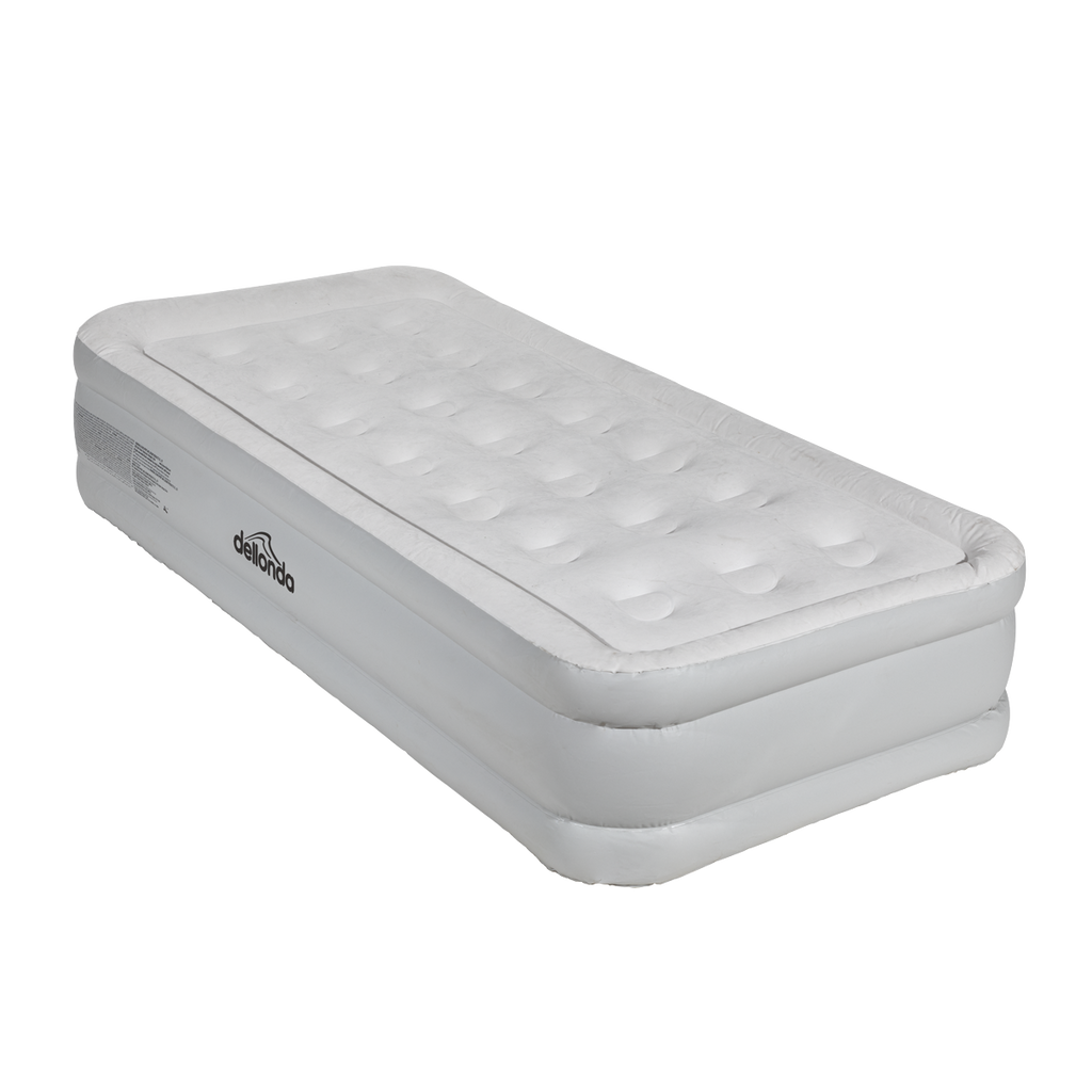Dellonda Single High-Raised Air Bed with Removable Electric Pump (DL144)