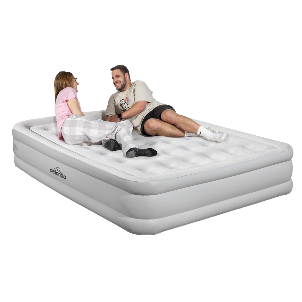 Dellonda Queen High-Raised Air Bed with Removable Electric Pump (DL145)