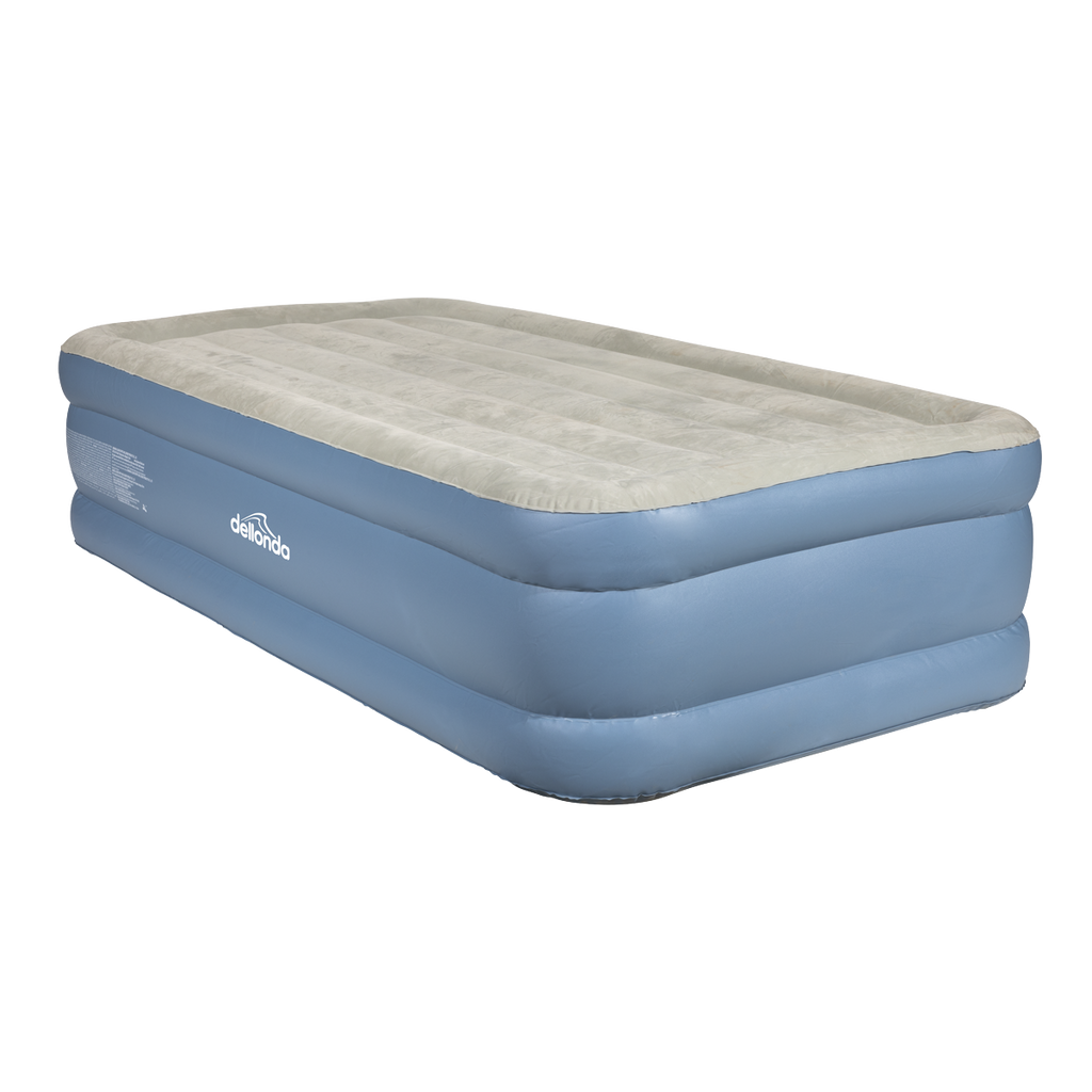 Dellonda Single High-Raised Air Bed with Built-in Electric Pump (DL146)