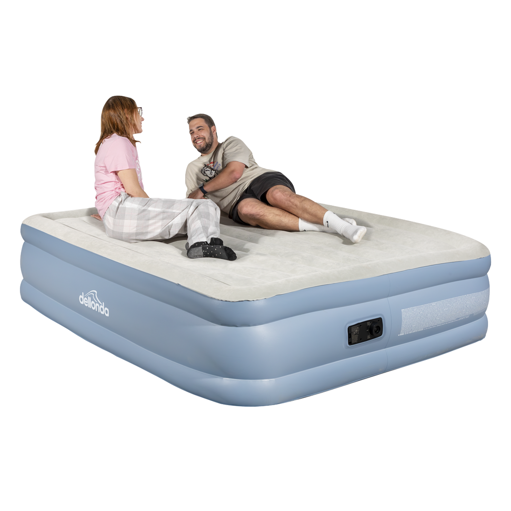 Dellonda Queen High-Raised Air Bed with Built-in Electric Pump (DL147)