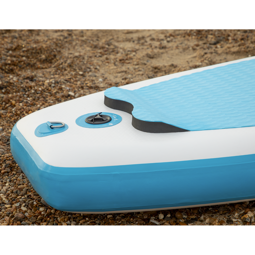 Dellonda Inflatable Stand-Up Paddle Board 10'6", Light Blue (DL152)