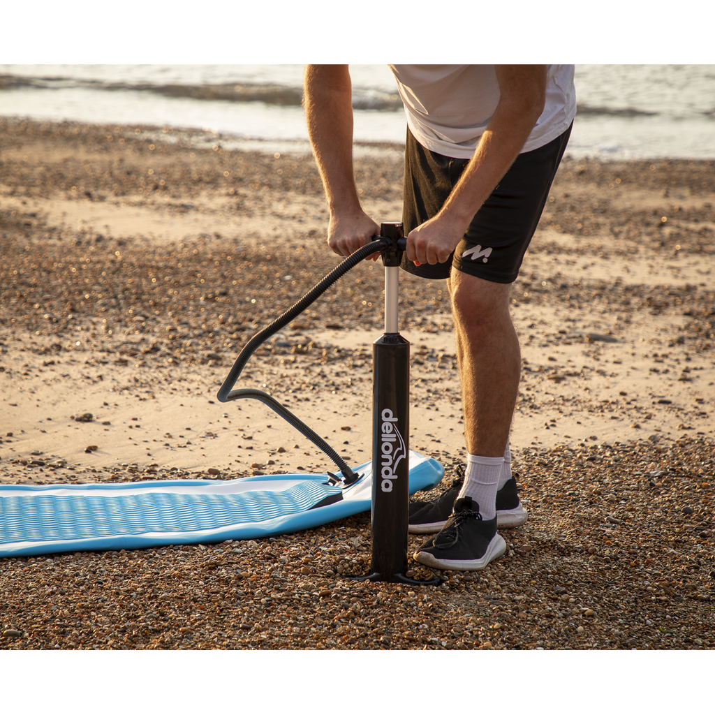 Dellonda Inflatable Stand-Up Paddle Board 10'6", Light Blue (DL152)