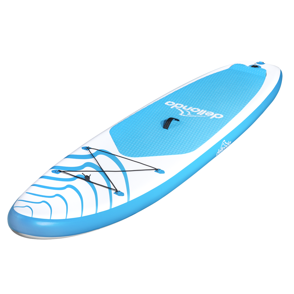 Dellonda Inflatable Stand-Up Paddle Board 10'6", Light Blue (DL152)