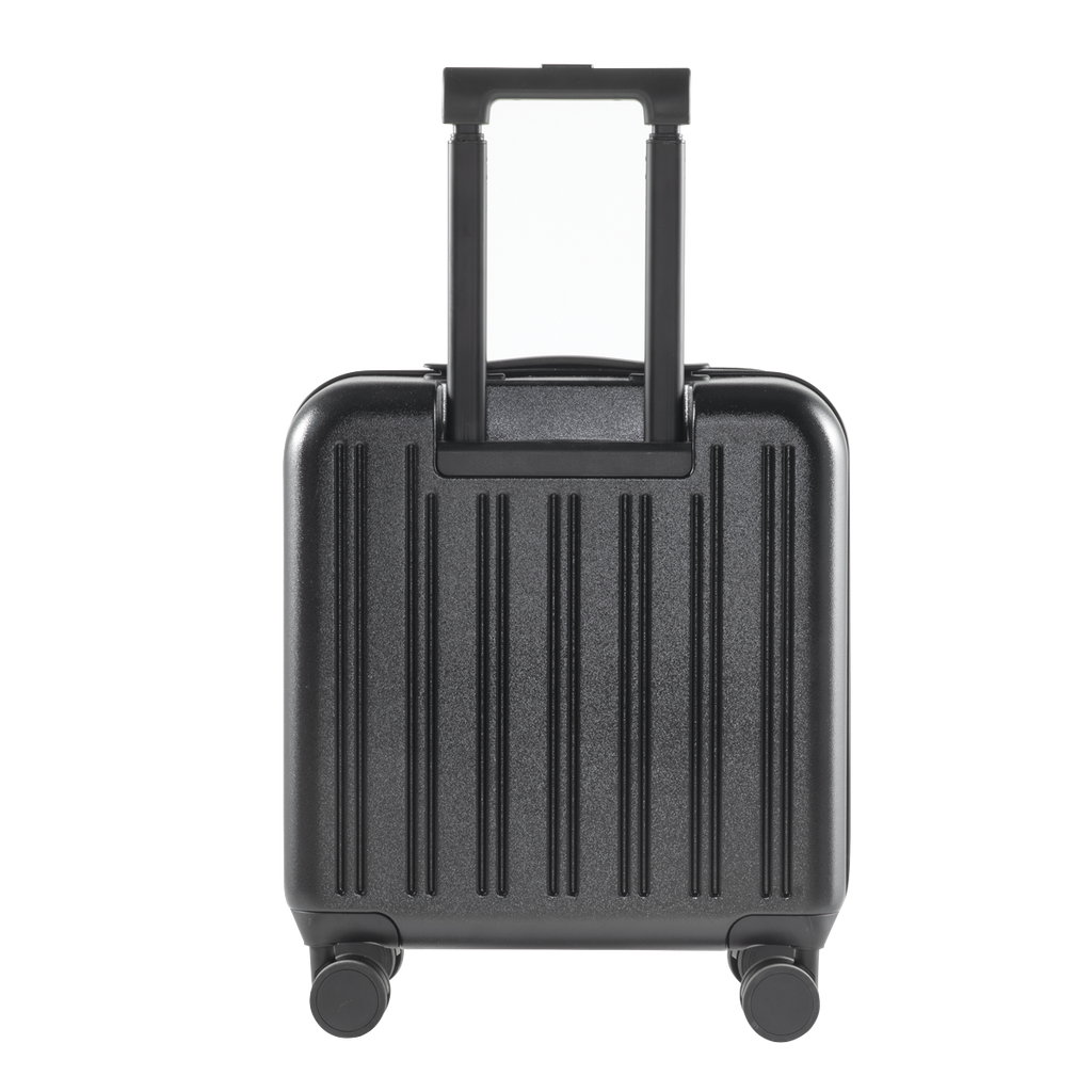 Dellonda Cabin Size Luggage with Dual TSA Lock 18", Black (DL156)
