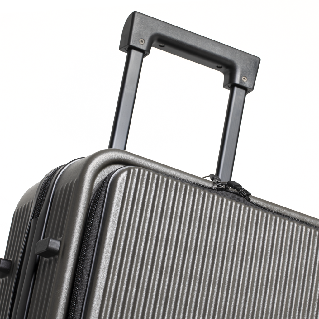 Dellonda Cabin Size Luggage with Dual TSA Lock 20", Black (DL157) (Factory Refurbished A)
