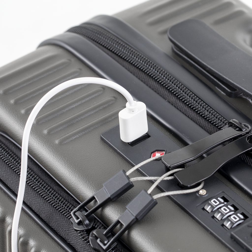 Dellonda Cabin Size Luggage with Dual TSA Lock 20", Black (DL157) (Factory Refurbished A)