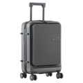 Dellonda Cabin Size Luggage with Dual TSA Lock 20", Black (DL157) (Factory Refurbished A)