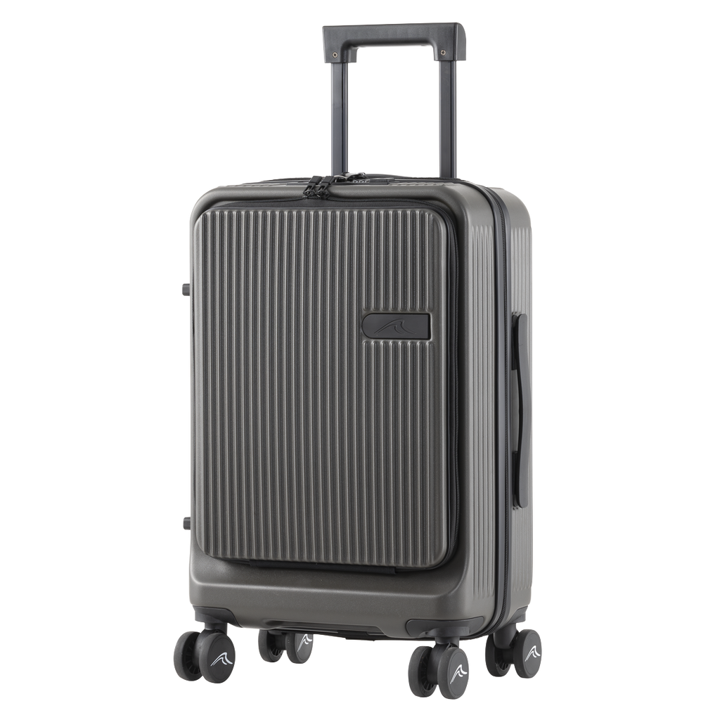 Dellonda Cabin Size Luggage with Dual TSA Lock 20", Black (DL157) (Factory Refurbished A)