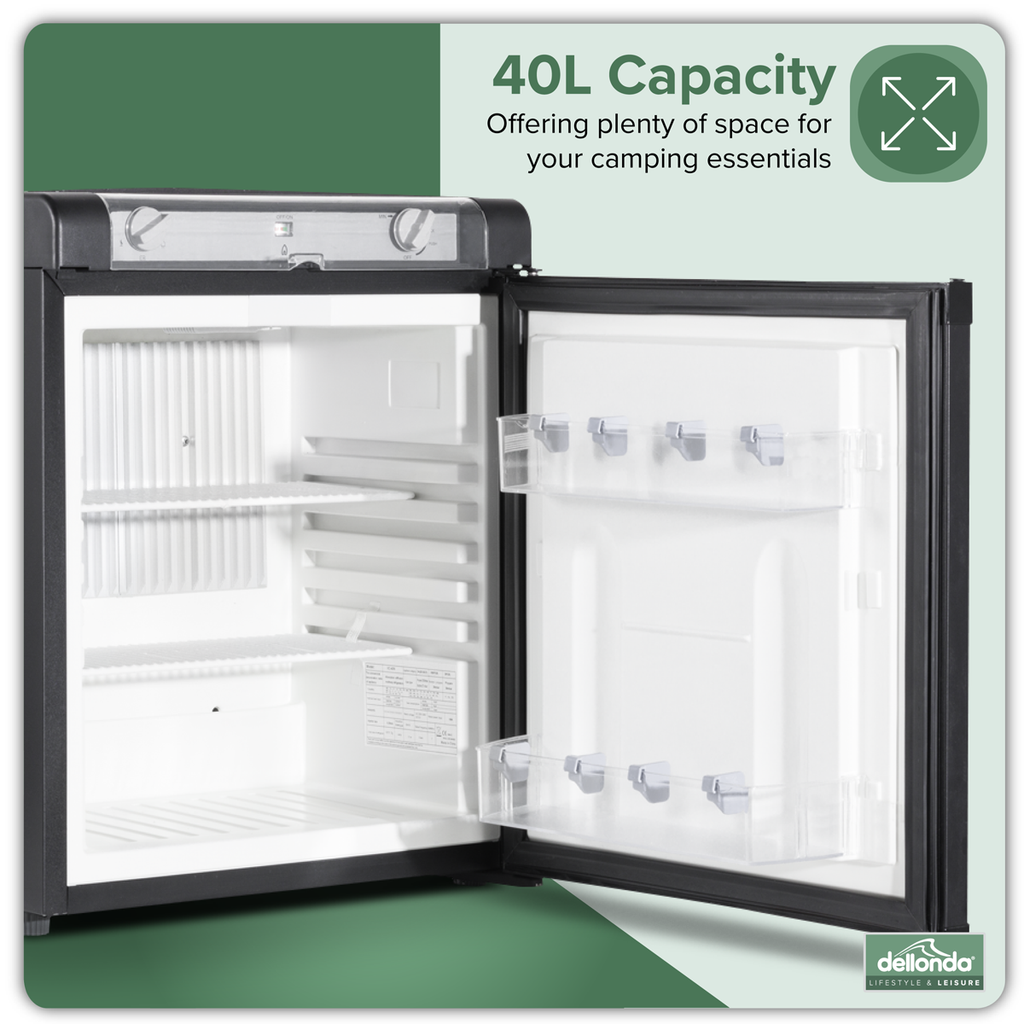 Dellonda 3-Way Fridge 40L