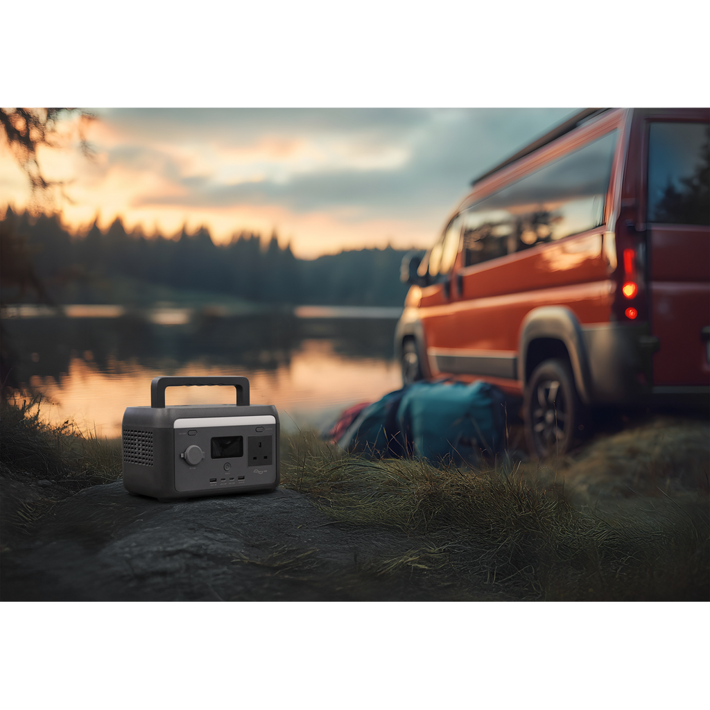 Dellonda Portable Power Station with Foldable Solar Panel, 300W (DL178)