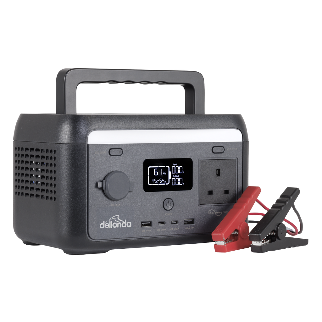 Dellonda Portable Power Station with Foldable Solar Panel, 300W (DL178)