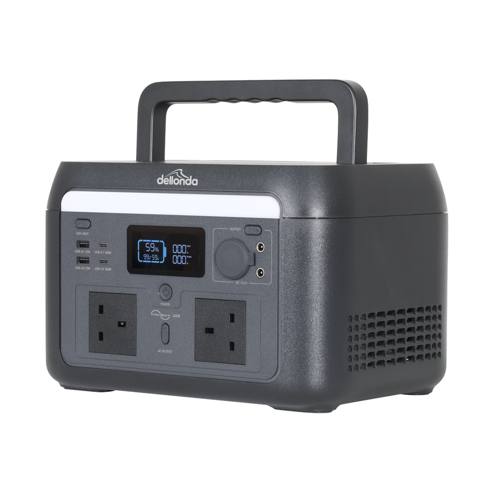 Dellonda Portable Power Station 600W