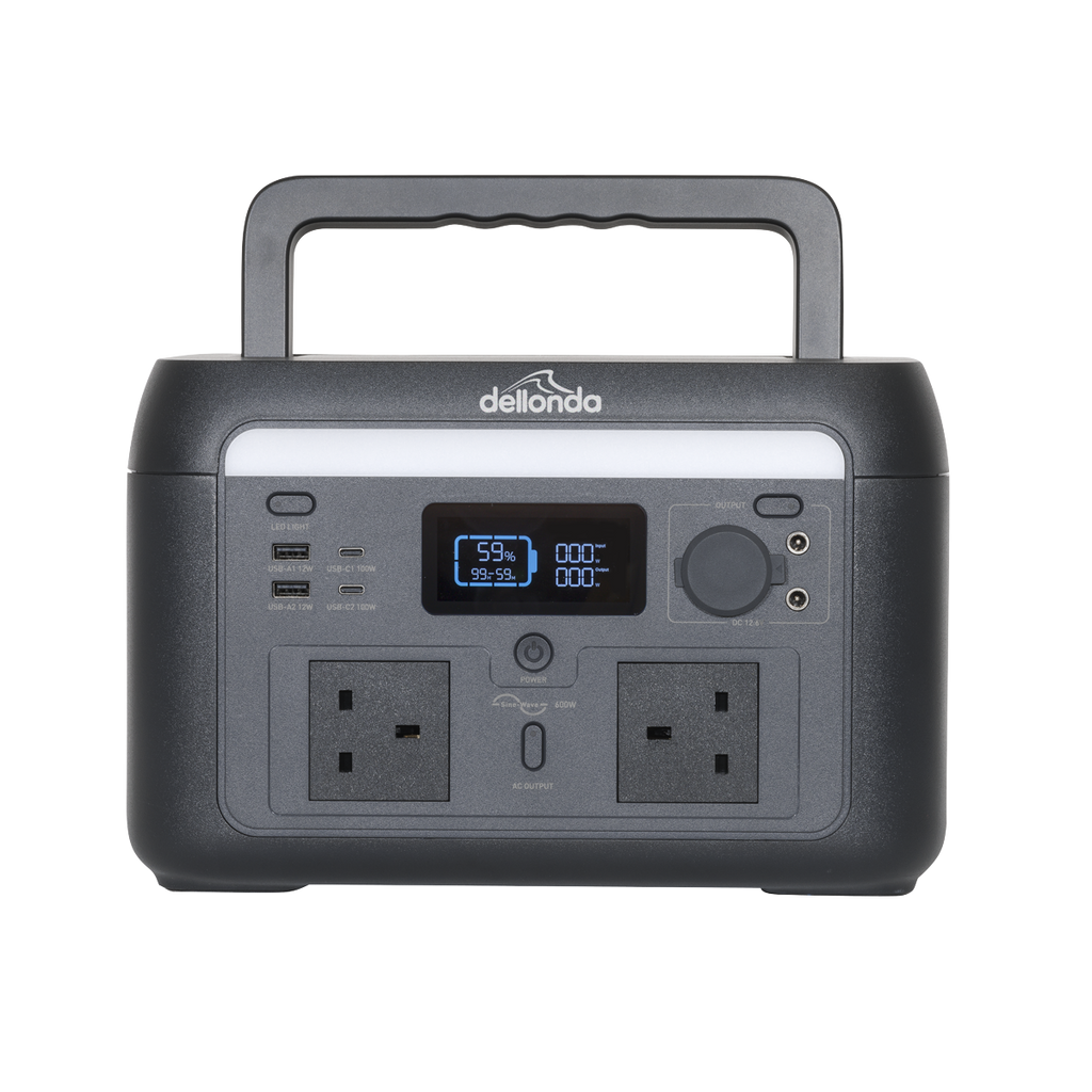 Dellonda Portable Power Station 600W