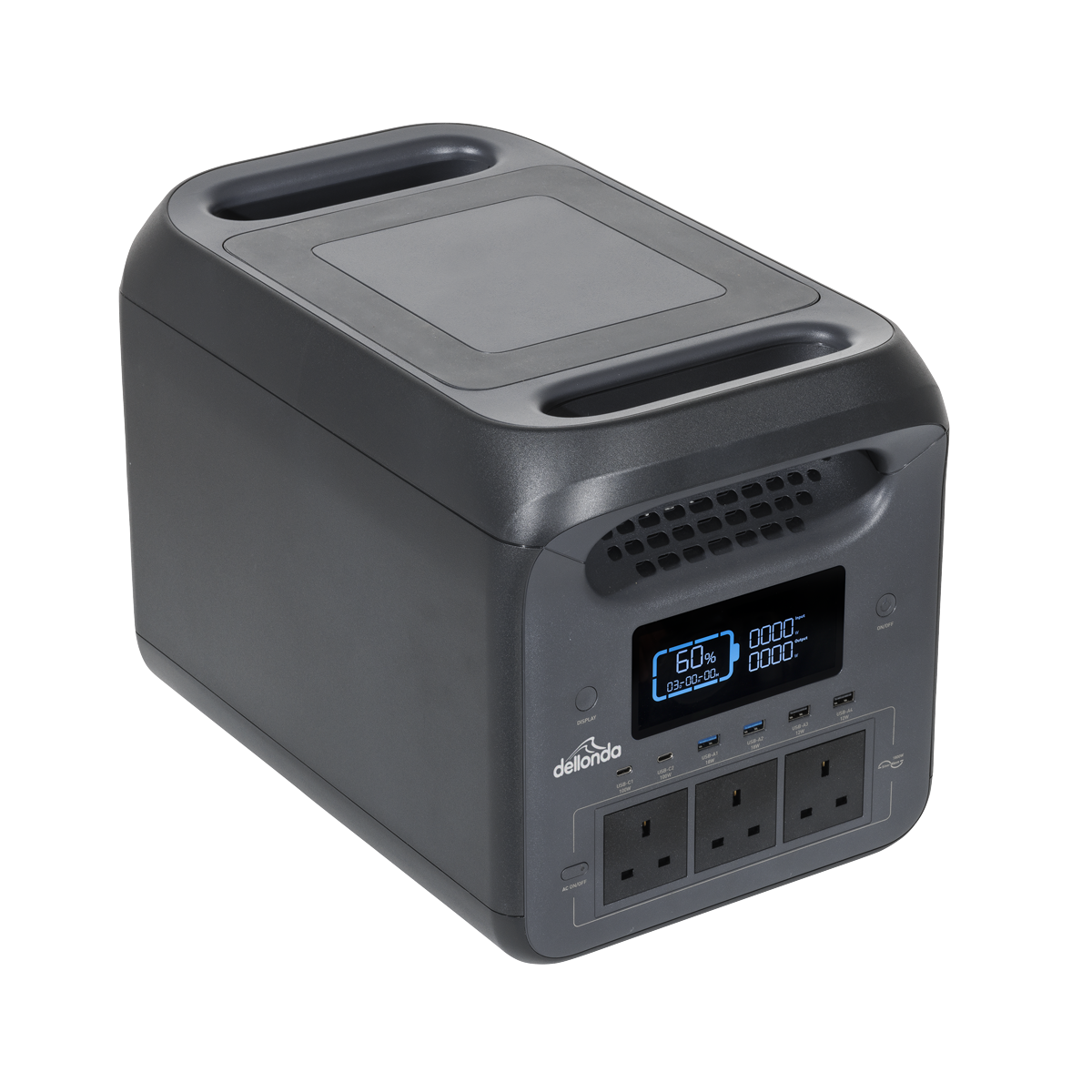 Dellonda Portable Power Station 1800W