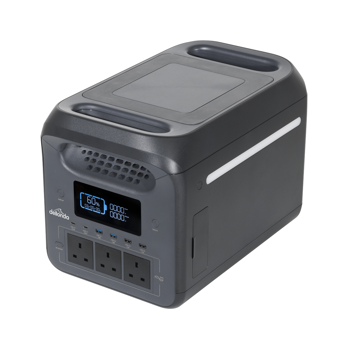 Dellonda Portable Power Station 1800W