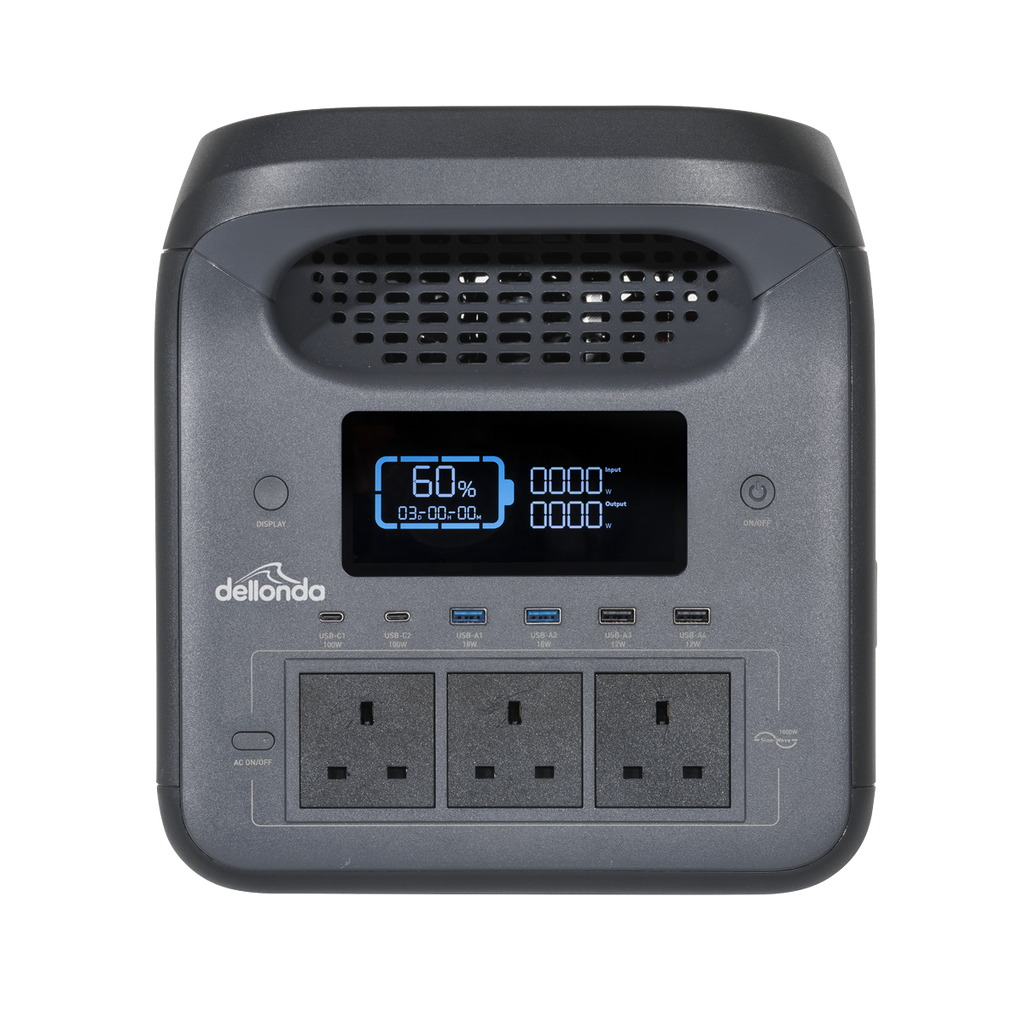 Dellonda Portable Power Station 1800W
