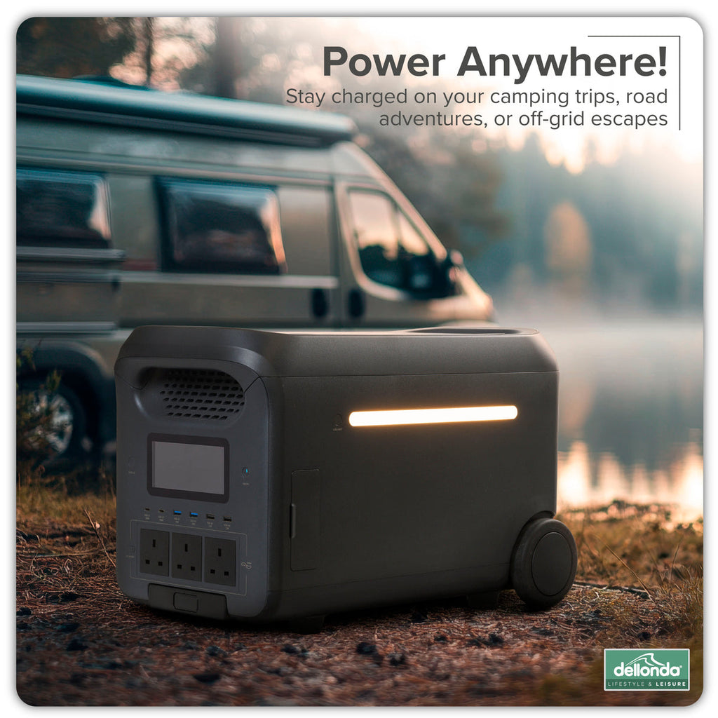 Dellonda Portable Power Station, 3000W (DL163)
