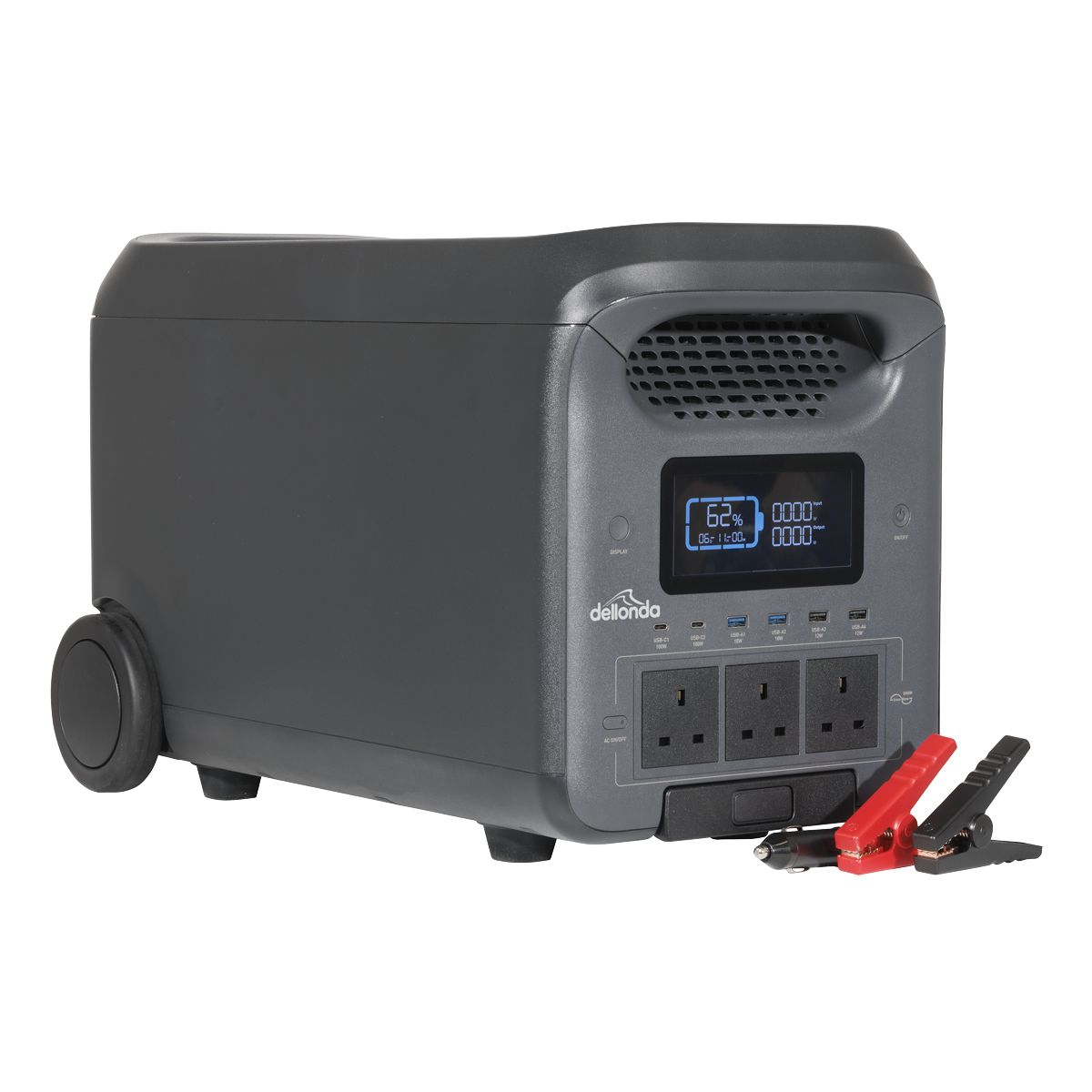 Dellonda Portable Power Station 3000W