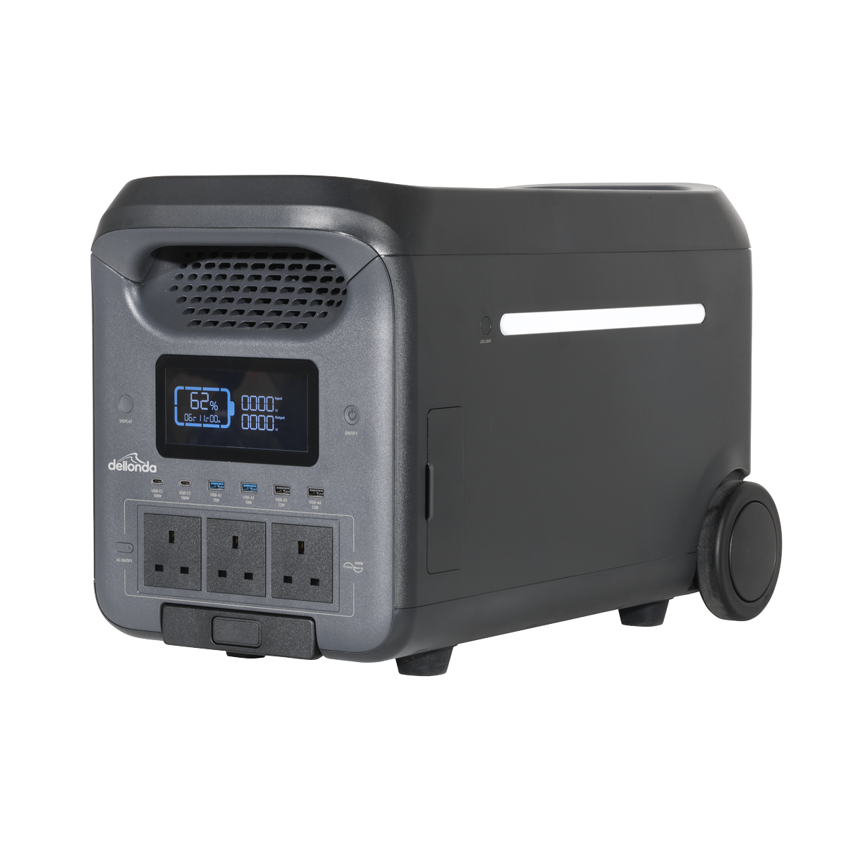 Dellonda Portable Power Station 3000W