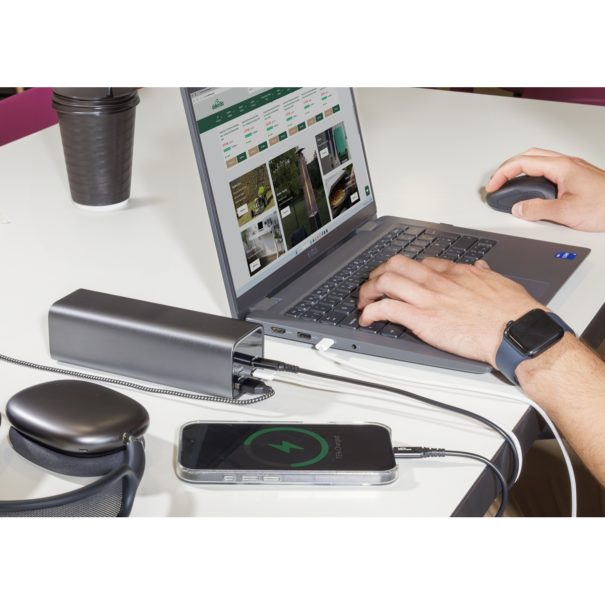 Dellonda Portable Power Bank 140W 27000mAh (DL168)