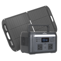 Dellonda Portable Power Station with Foldable Solar Panel, 600W (DL179)