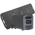 Dellonda Portable Power Station with Foldable Solar Panel, 3000W (DL181)