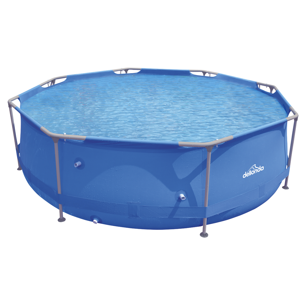 Dellonda Steel Frame Swimming Pool Starter Kit 10ft, Blue (DL137)