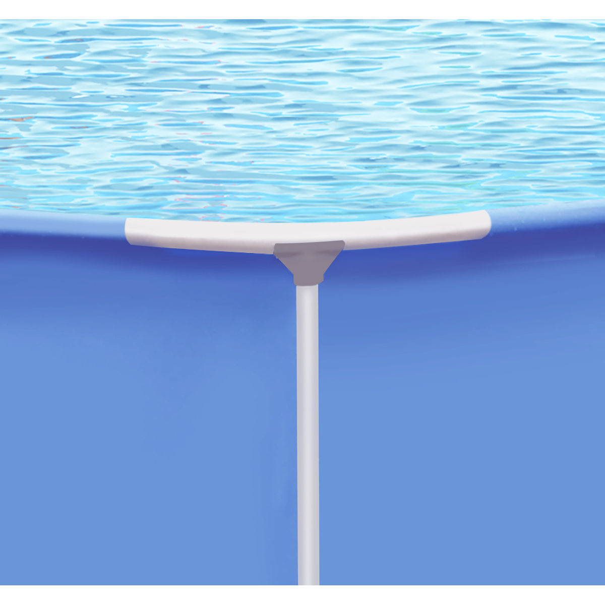 Dellonda Steel Frame Swimming Pool Starter Kit 12ft, Blue (DL138)