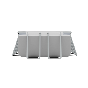 Dellonda Deluxe Steel Frame Swimming Pool with Filter Pump 13ft