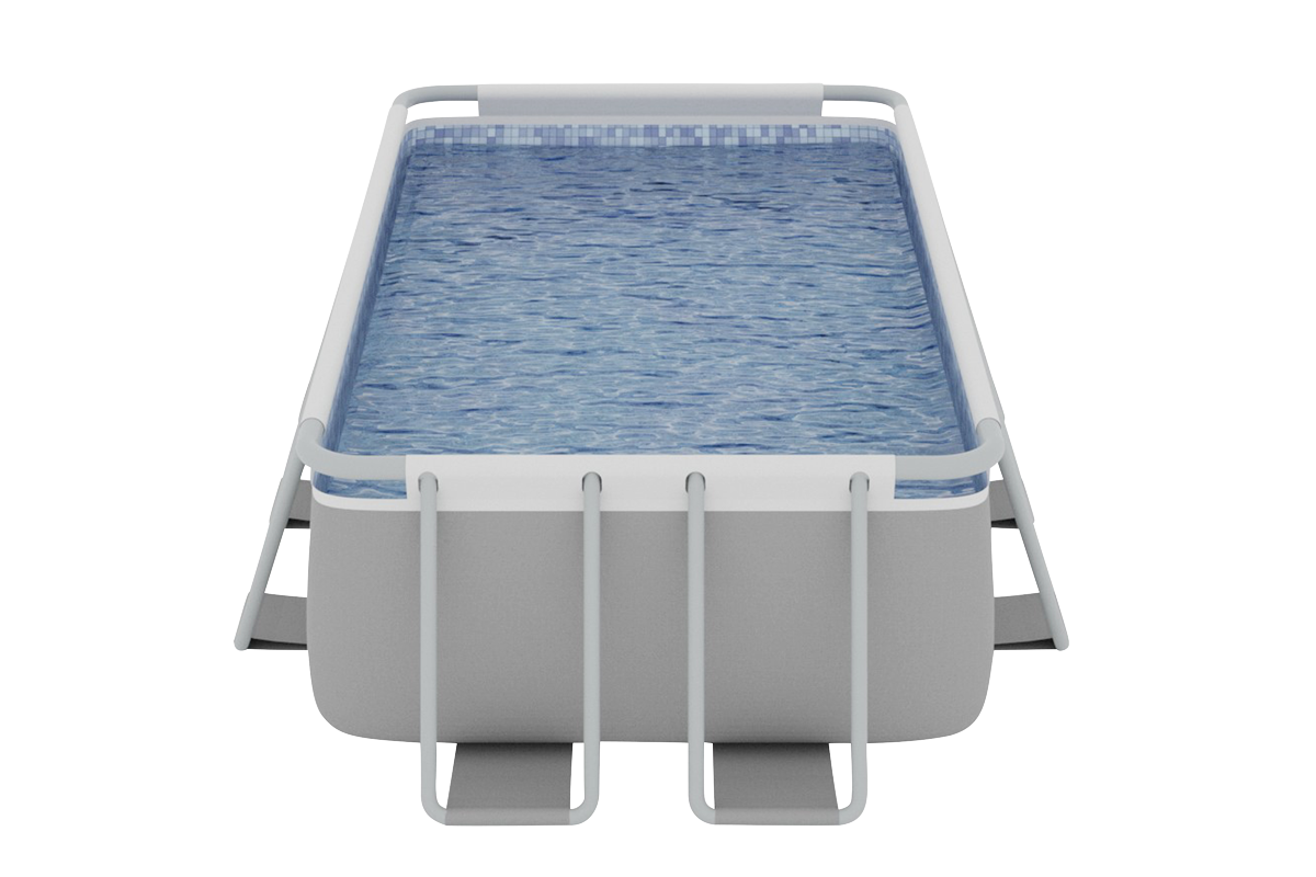 Dellonda DL21 Deluxe 13ft Steel Frame Swimming Pool with Filter Pump