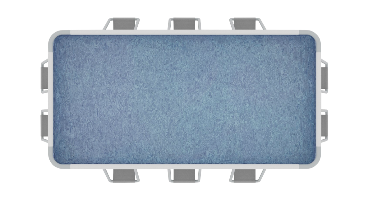 Dellonda DL21 Deluxe 13ft Steel Frame Swimming Pool with Filter Pump